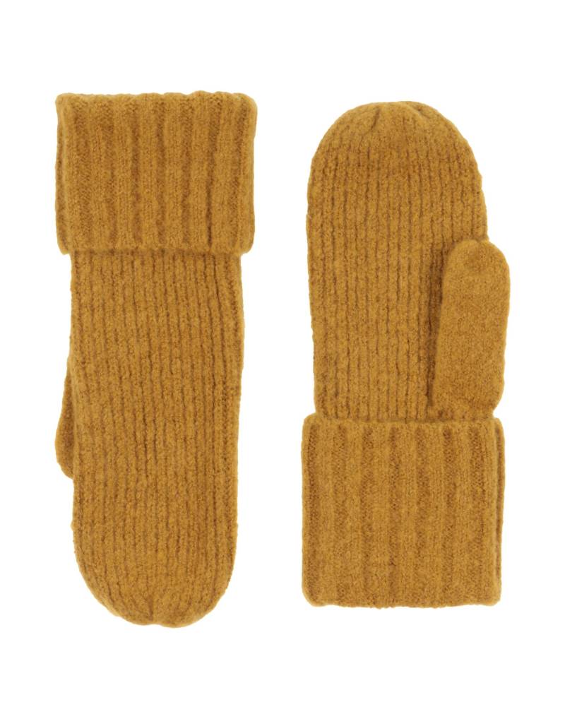 ICHI Handschuhe Damen Senf von ICHI