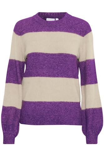 ICHI - IHEDEN LS5 - Pullover - 20119281, Größe:L, Farbe:Amaranth Purple (193536) von ICHI