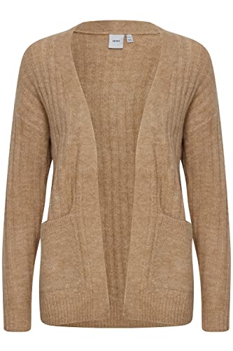ICHI - IHKAMARA CA2 Rib - Cardigan - 20116949, Größe:L, Farbe:Nomad (161212) von ICHI