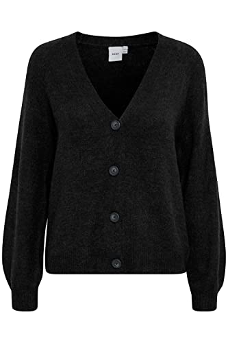 ICHI - IHKAMARA CA3 - Cardigan - 20116948, Größe:S, Farbe:Black (194008) von ICHI