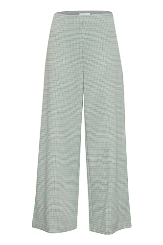 ICHI IHKATE CAMELEON PA2 Damen Hose Stoffhose mit Stretch enger Schnitt, Größe:L, Farbe:Ether (144506) von ICHI
