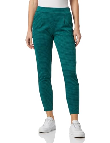 ICHI IHKATE CAMELEON PA Damen Hose Stoffhose mit Stretch enger Schnitt Elastikbund, Größe:M, Farbe:Cadmium Green (185424) von ICHI