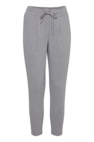 Ichi IHKATE PA PA - Damen Hose Jogger Pants - 20104757, Größe:M, Farbe:Grey Melange (10020) von ICHI