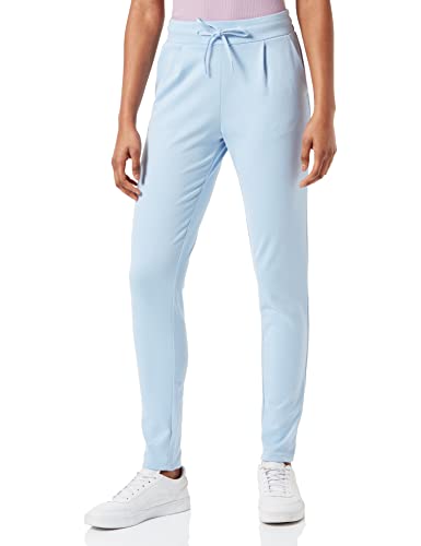 ICHI IHKATE PA2 Damen Sweathose Sweatpants Relaxhose mit Stretch Schmaler Schnitt mit Elastikbund, Größe:L, Farbe:Chambray Blue (154030) von ICHI