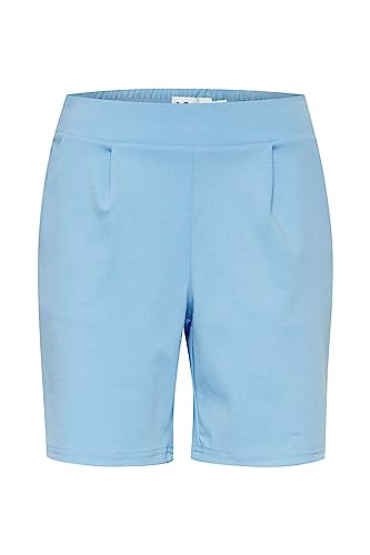 ICHI IHKATE SHO3 Damen Sweatshorts Bermuda Shorts Kurze Hose mit Stretch-Anteil Regular-Fit, Größe:M, Farbe:Little Boy Blue (164132) von ICHI