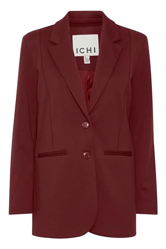 ICHI IHKATE SUS - Damen Blazer Oversize 20118123, Größe:L, Farbe:Port Royale (191627) von ICHI