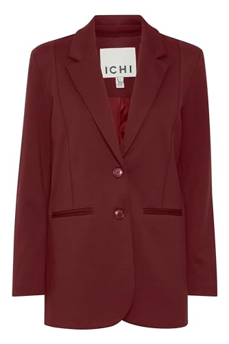 ICHI IHKATE SUS - Damen Blazer Oversize 20118123, Größe:M, Farbe:Port Royale (191627) von ICHI