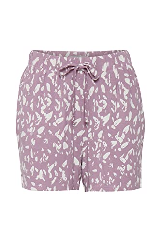 ICHI IHLISA SHO7 Damen Chino Shorts Bermuda Kurze Hose mit Allover-Print, Größe:XL, Farbe:Lavender Mist (163307) von ICHI