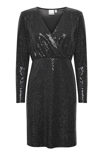 ICHI - IHLOANE DR - Dress - 20120055, Größe:M, Farbe:Black (194008) von ICHI