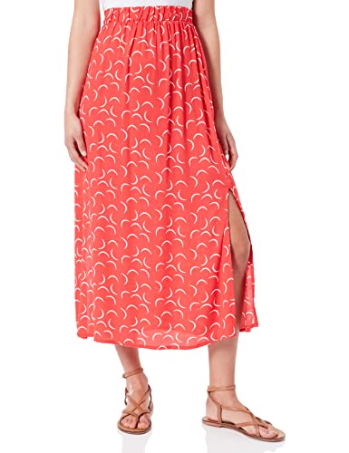 ICHI Damen IHMARRAKECH AOP SK4 Rock, 171663/Bittersweet, L von ICHI