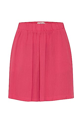 ICHI IHMARRAKECH SO SHO3 Damen Chino Shorts Bermuda Kurze Hose Loose-Fit, Größe:L, Farbe:Raspberry Wine (181741) von ICHI