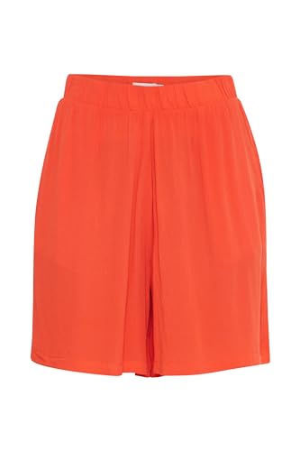 ICHI IHMARRAKECH SO SHO3 Damen Chino Shorts Bermuda Kurze Hose Loose-Fit, Größe:XXL, Farbe:Grenadine (171558) von ICHI