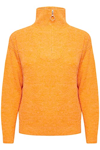 ICHI - IHNOVO LS4 - Pullover - 20117090, Größe:M, Farbe:Orange Pepper (161164) von ICHI