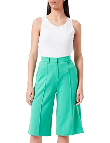 ICHI IHSIMONSE SHODamen Chino Shorts Bermuda Kurze Hose mit Gürtelschlaufen Regular-Fit, Größe:M, Farbe:Holly Green (165932) von ICHI