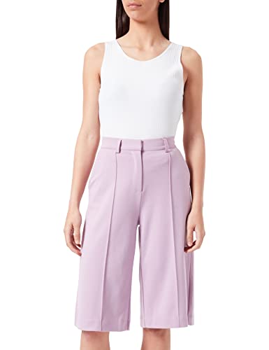 ICHI IHSIMONSE SHODamen Chino Shorts Bermuda Kurze Hose mit Gürtelschlaufen Regular-Fit, Größe:M, Farbe:Lavender Mist (163307) von ICHI