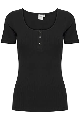 ICHI IHSUPER SS2 SS2 - T-Shirt - 20115914, Größe:XL, Farbe:Black (194008) von ICHI