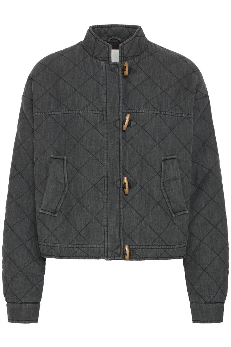 ICHI - Jacke - Ihelovera grau - Gr. - 38 von ICHI