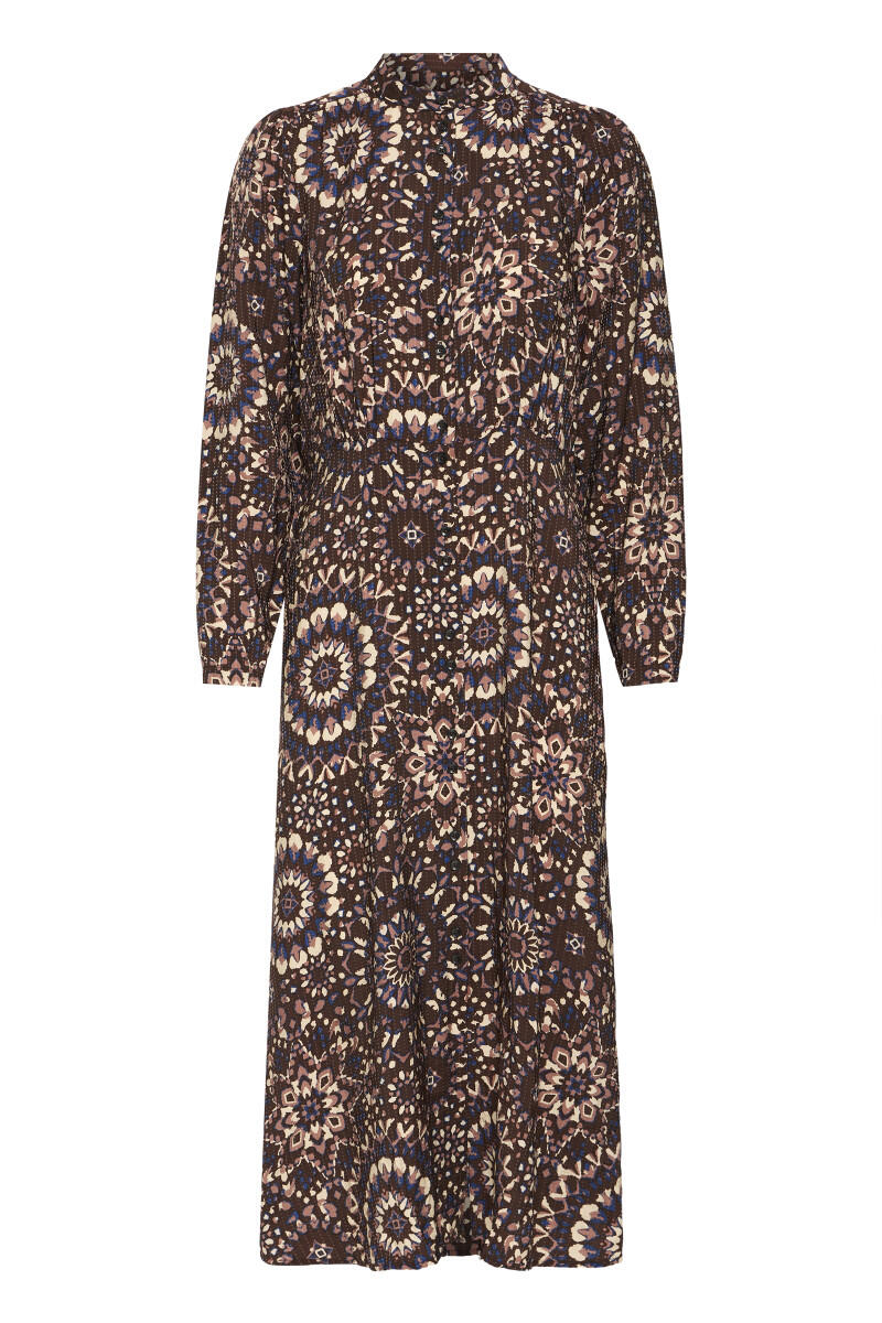 ICHI - Kleid - Ihcraviz braun - Gr. - 34 von ICHI