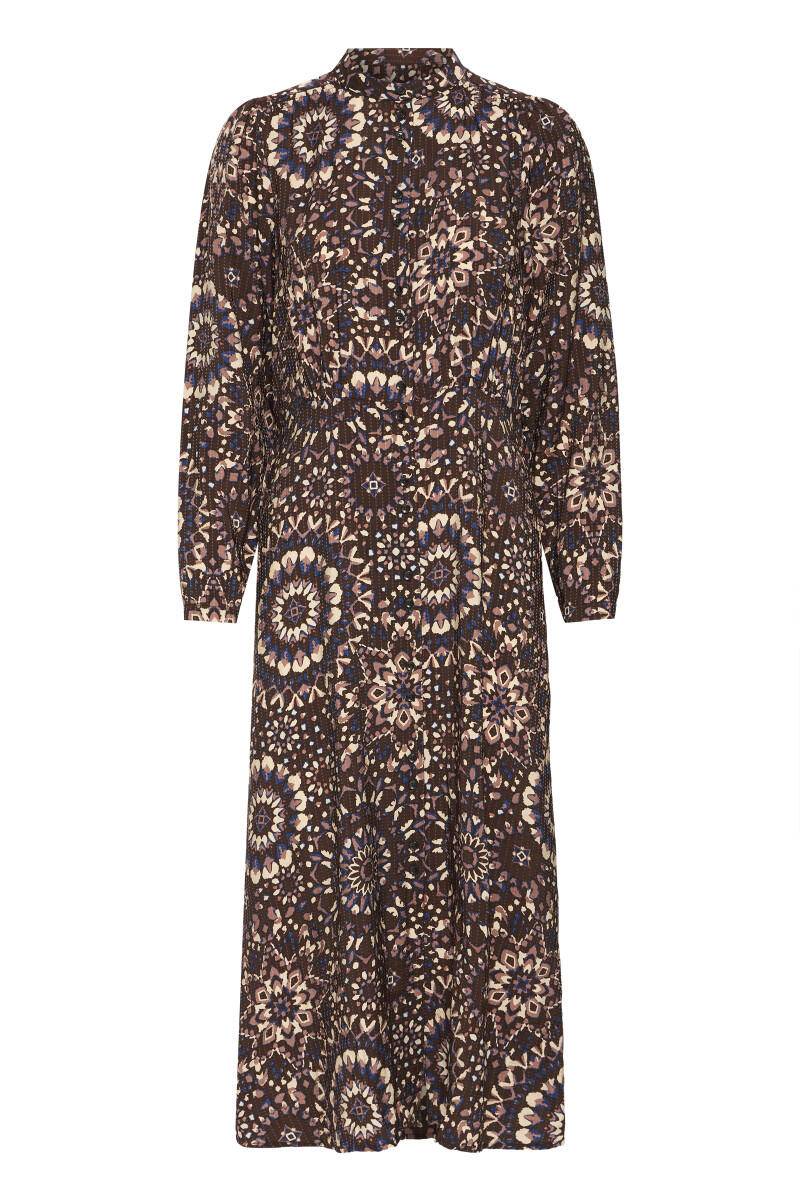 ICHI - Kleid - Ihcraviz braun - Gr. - 34 von ICHI