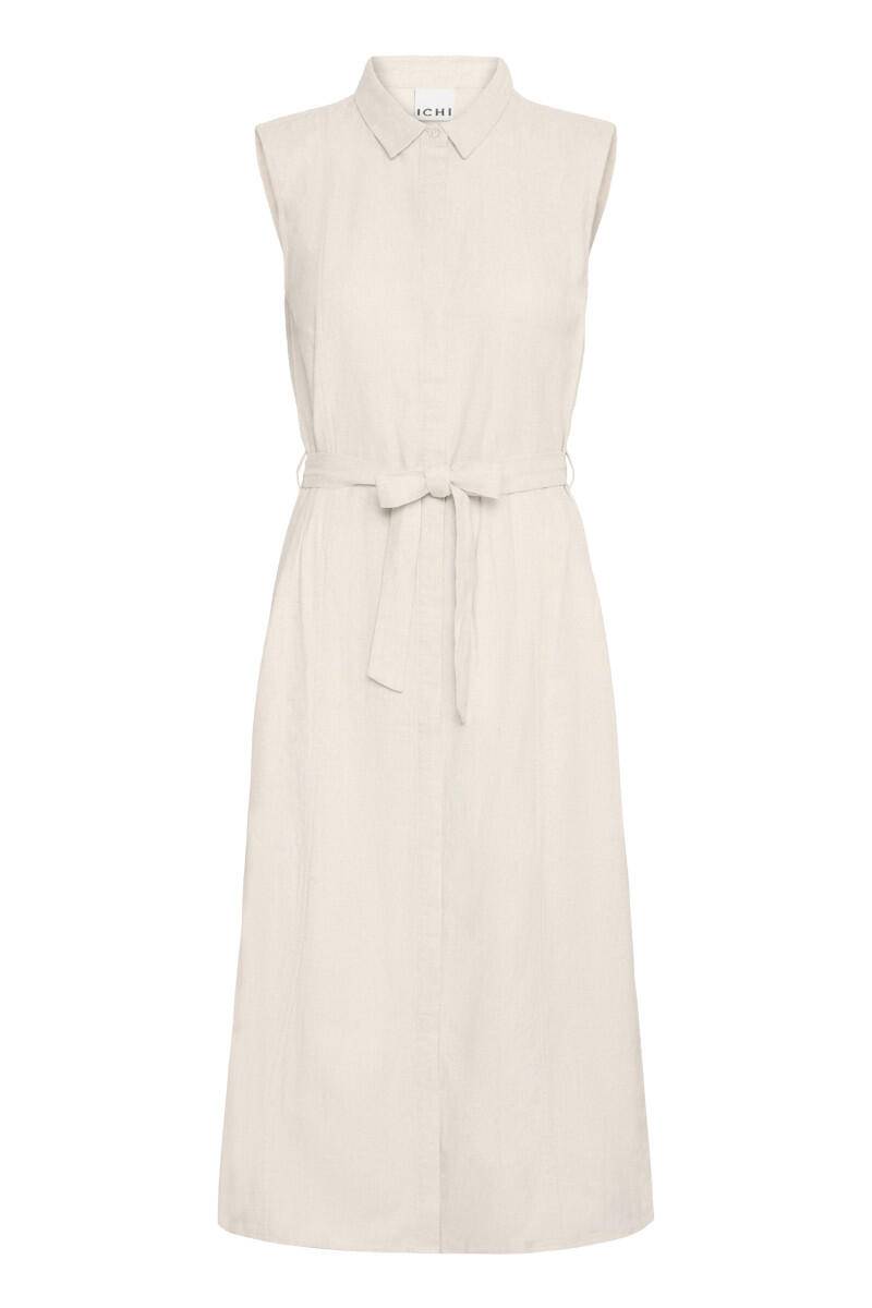 ICHI - Kleid - Ihlinno beige - Gr. - 38 von ICHI