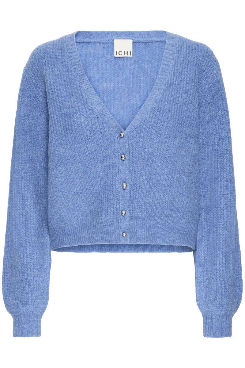 ICHI - Strickjacke - Marin blau - Gr. - M von ICHI