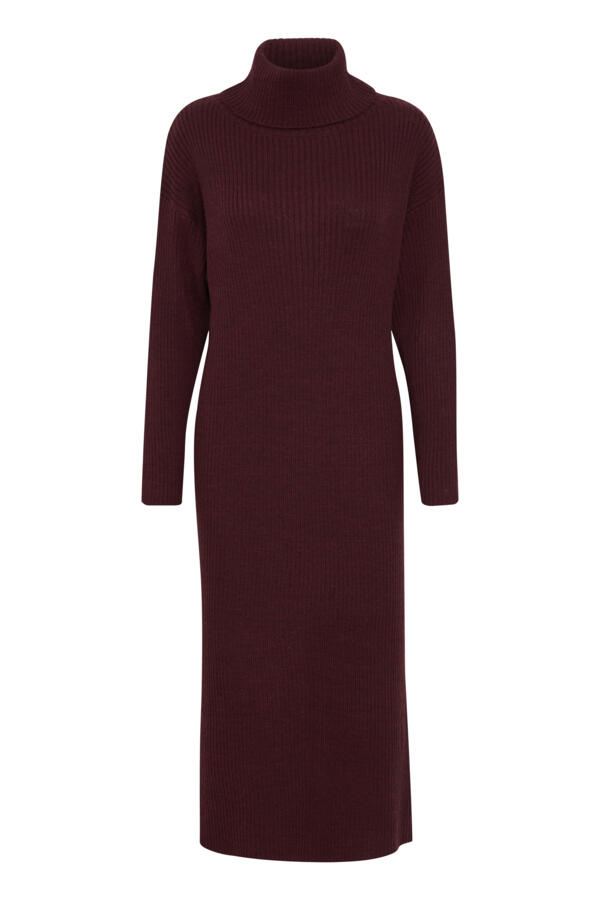 ICHI - Strickkleid - Ihandosa rot - Gr. - S von ICHI