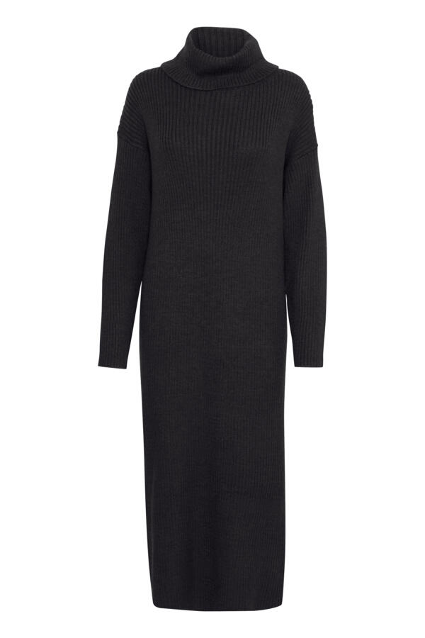 ICHI - Strickkleid - Ihandosa schwarz - Gr. - M von ICHI