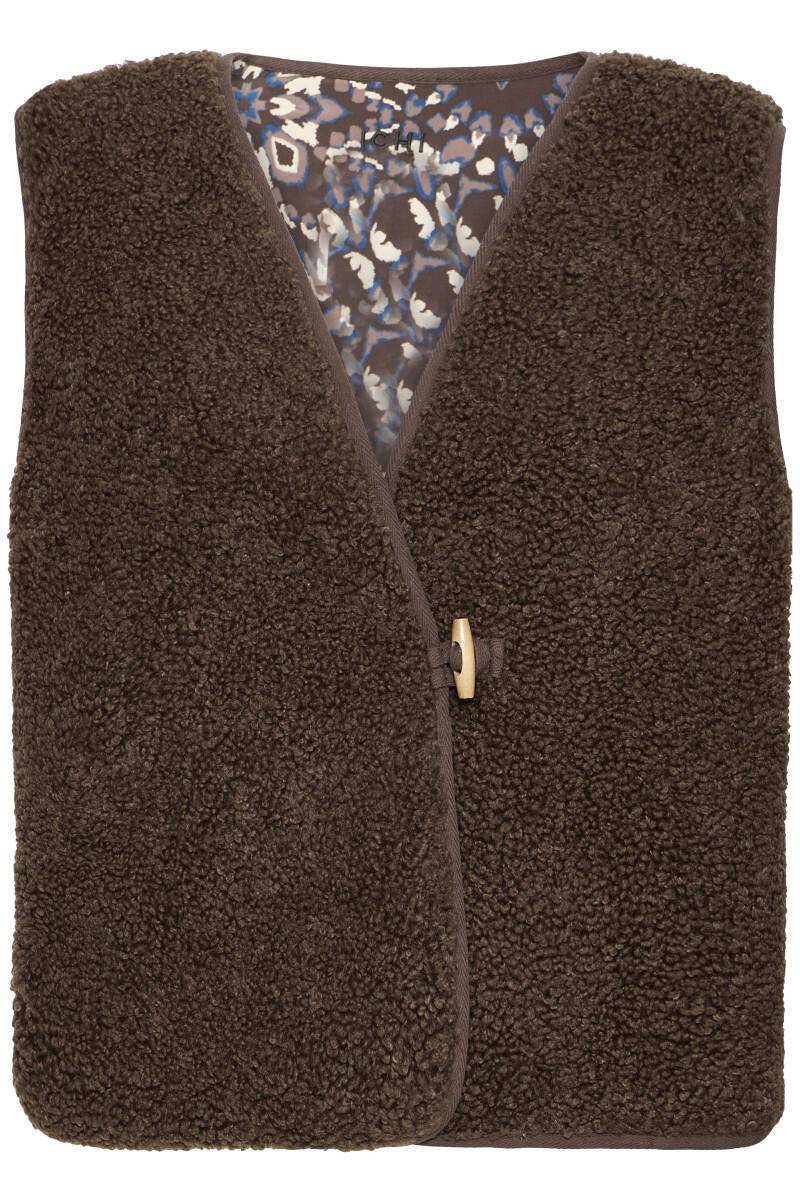 ICHI - Weste - Ihgozima braun - Gr. - 38 von ICHI