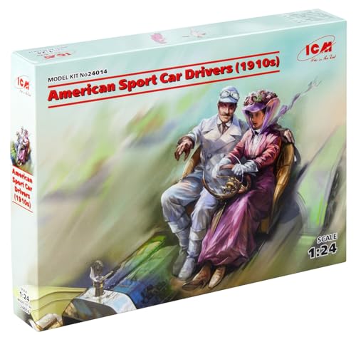 ICM ICM24014 1:24 American Sports Car Driver (1910er) 2 Figs von ICM