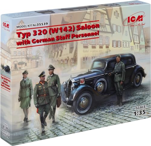 ICM ICM35539-1:35-Typ 320 (W142) Limousine mit Deutschem Personal von ICM