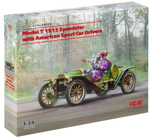 ICM Men's ICM24026 Plastikmodellbausatz rot Modellbau, Grau, L von ICM