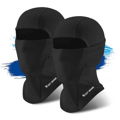 ICOCOPRO 2 Stücke Kinder Sturmhaube Winter, Warm Balaclava Winddicht Gesichtsmaske Skimaske Sturmmaske für Jungen Mädchen, Einheitsgröße (2 Stücke) von ICOCOPRO