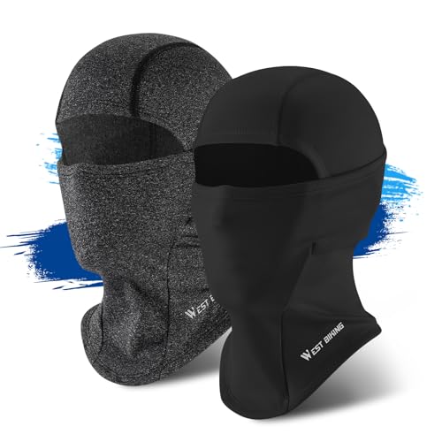 ICOCOPRO 2 Stücke Kinder Sturmhaube Winter, Warm Balaclava Winddicht Gesichtsmaske Skimaske Sturmmaske für Jungen Mädchen, Einheitsgröße (2 Stücke) von ICOCOPRO