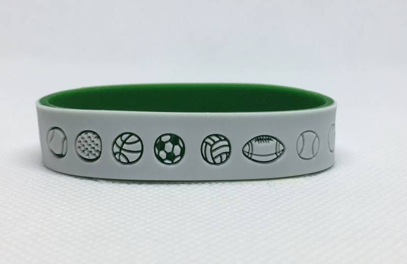 Sportball Notfallarmband Silikon Mit Gravur I.c.o.e. Band Sportball Notfallarmband Silikon Mit Gravur I.c.o.e. Band von ICOEbracelet