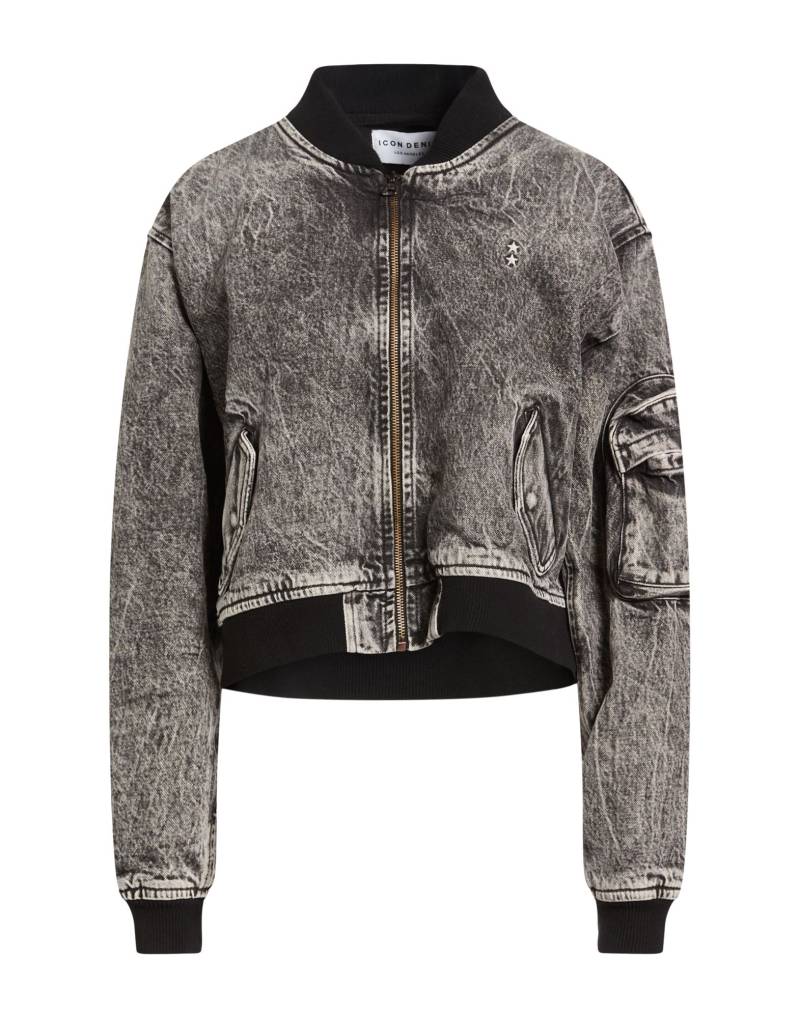 ICON DENIM Jeansjacke/-mantel Damen Schwarz von ICON DENIM