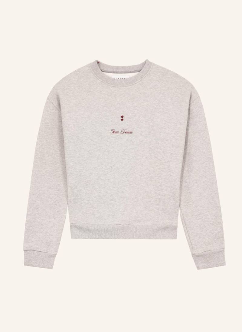 Icon Denim Sweatshirt Mellie grau von ICON DENIM