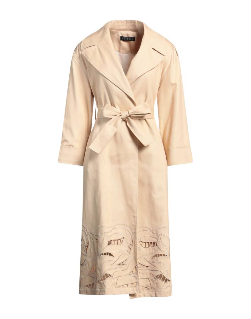 ICONA by KAOS Jacke, Mantel & Trenchcoat Damen Beige von ICONA by KAOS