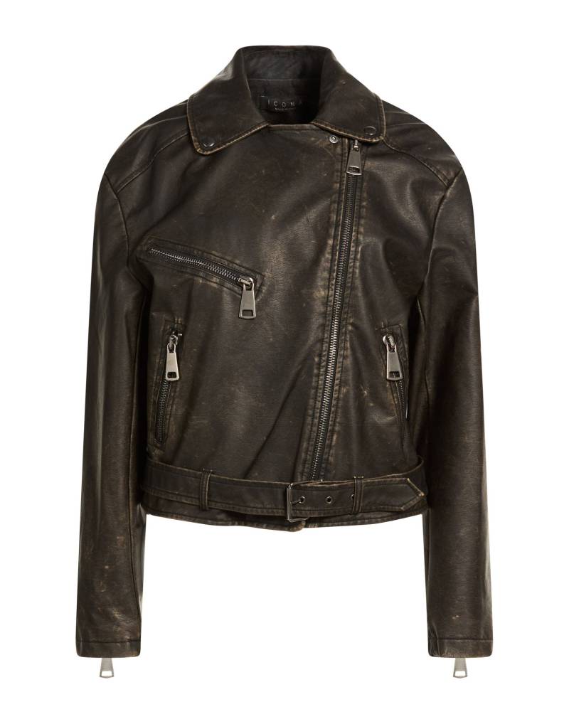 ICONA by KAOS Jacke & Anorak Damen Braungrau von ICONA by KAOS