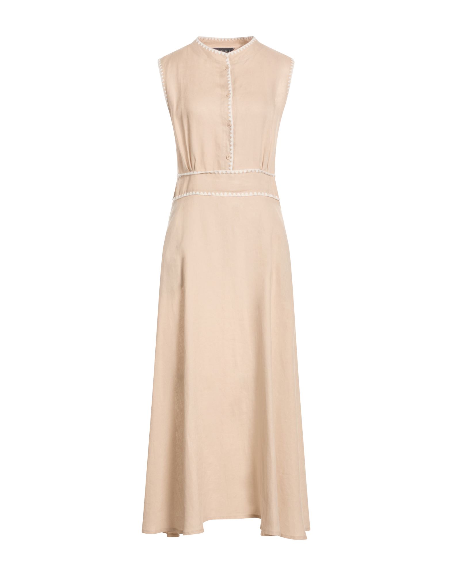 ICONA by KAOS Maxi-kleid Damen Beige von ICONA by KAOS