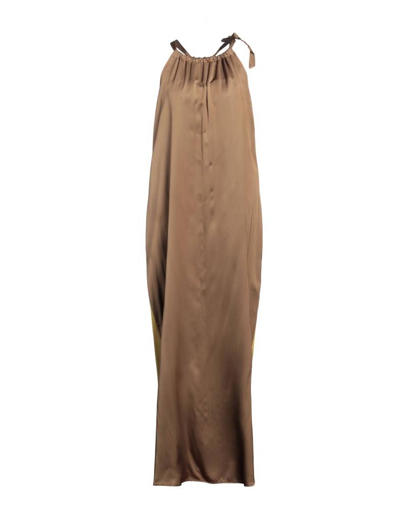 ICONA by KAOS Maxi-kleid Damen Khaki von ICONA by KAOS