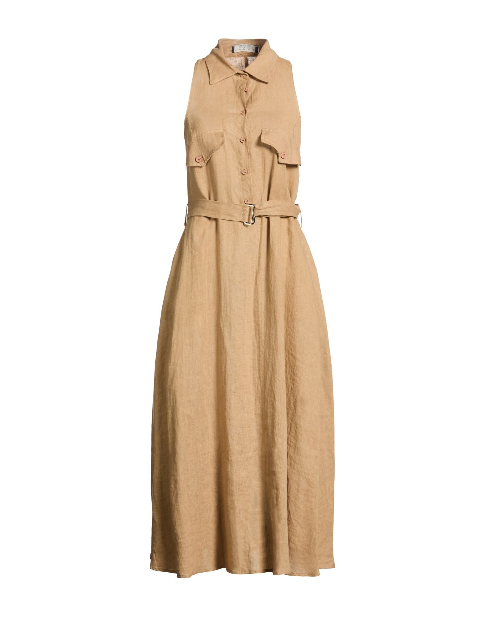 ICONA by KAOS Midi-kleid Damen Kamel von ICONA by KAOS