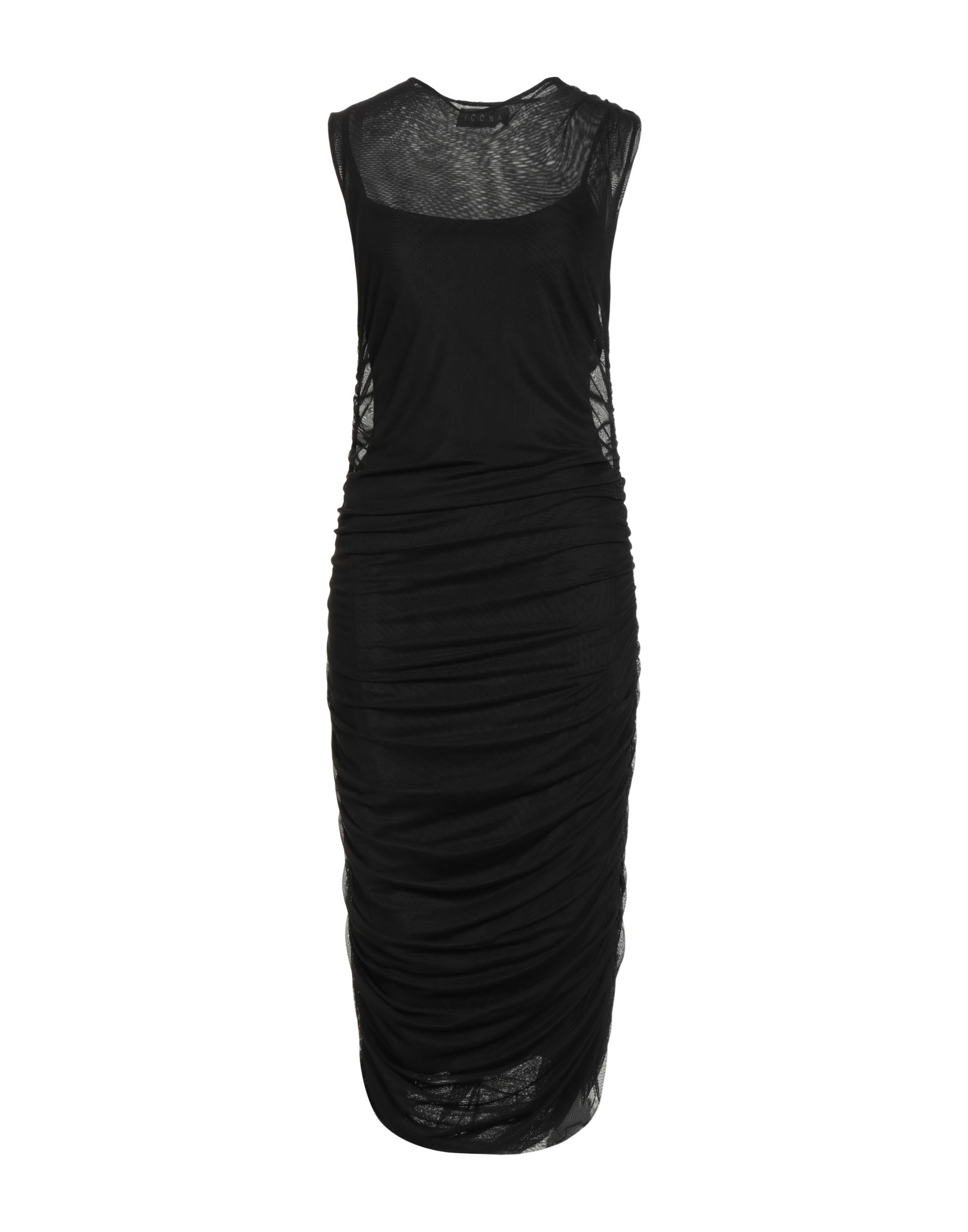 ICONA by KAOS Midi-kleid Damen Schwarz von ICONA by KAOS