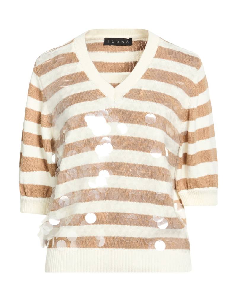 ICONA by KAOS Pullover Damen Braun von ICONA by KAOS