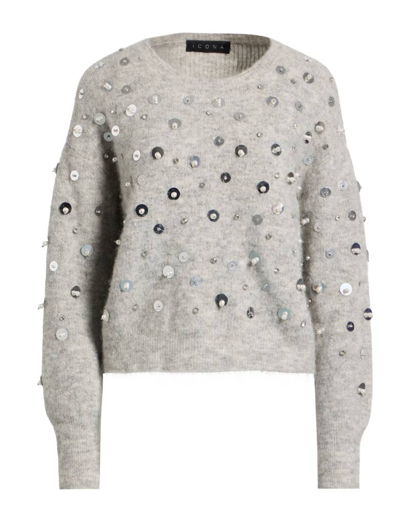 ICONA by KAOS Pullover Damen Hellgrau von ICONA by KAOS