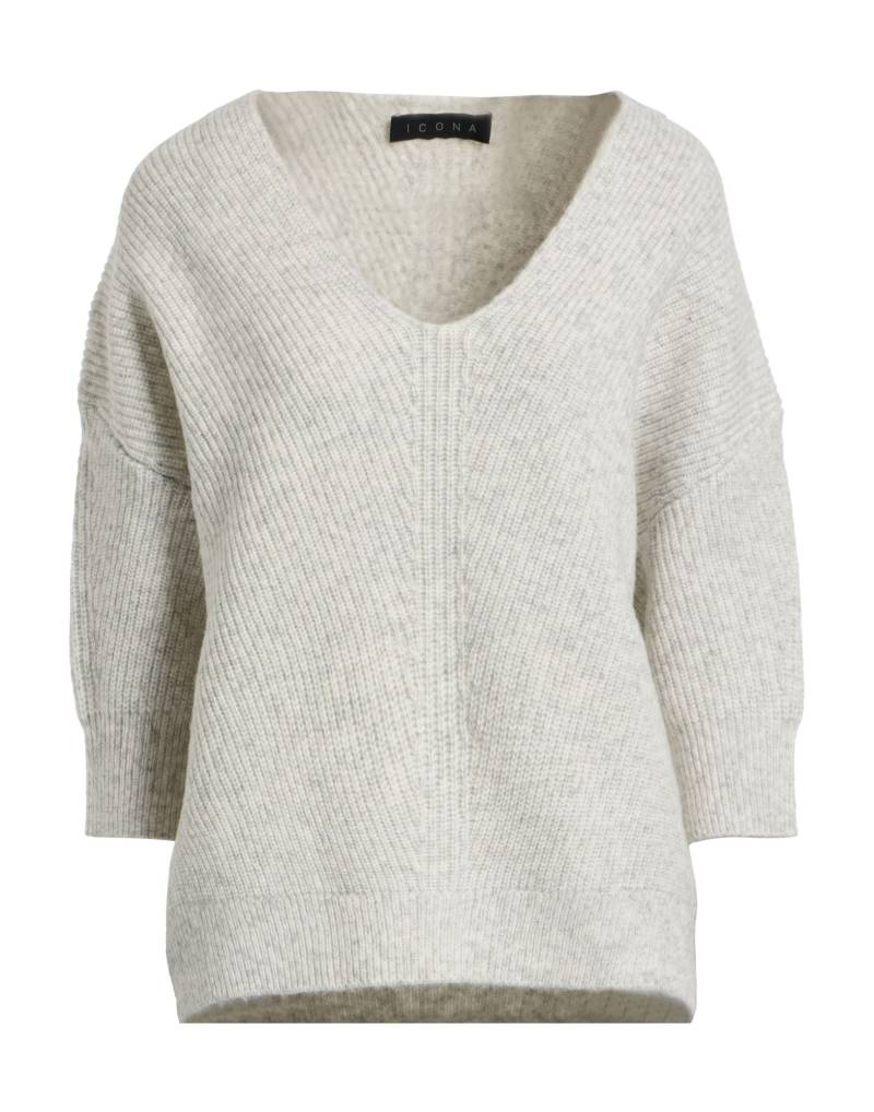 ICONA by KAOS Pullover Damen Hellgrau von ICONA by KAOS