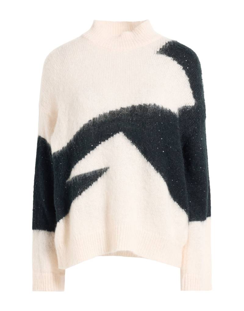 ICONA by KAOS Rollkragenpullover Damen Cremeweiß von ICONA by KAOS
