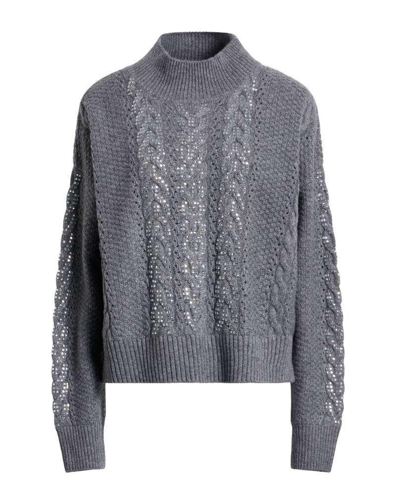 ICONA by KAOS Rollkragenpullover Damen Grau von ICONA by KAOS