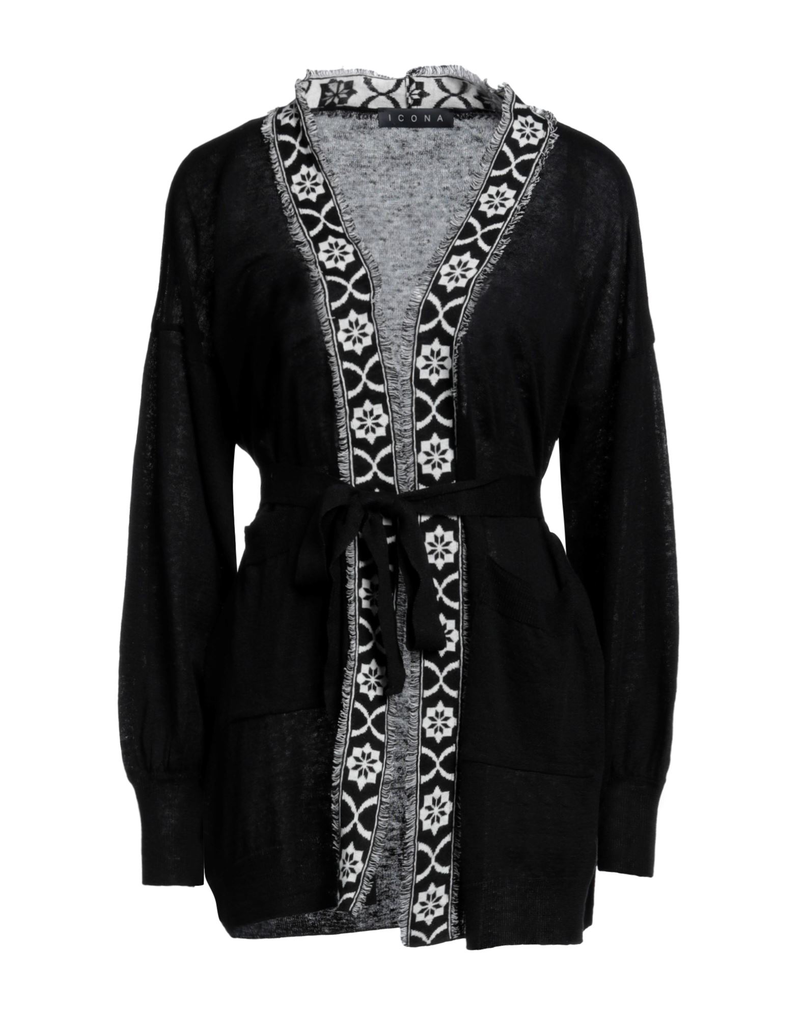 ICONA by KAOS Strickjacke Damen Schwarz von ICONA by KAOS