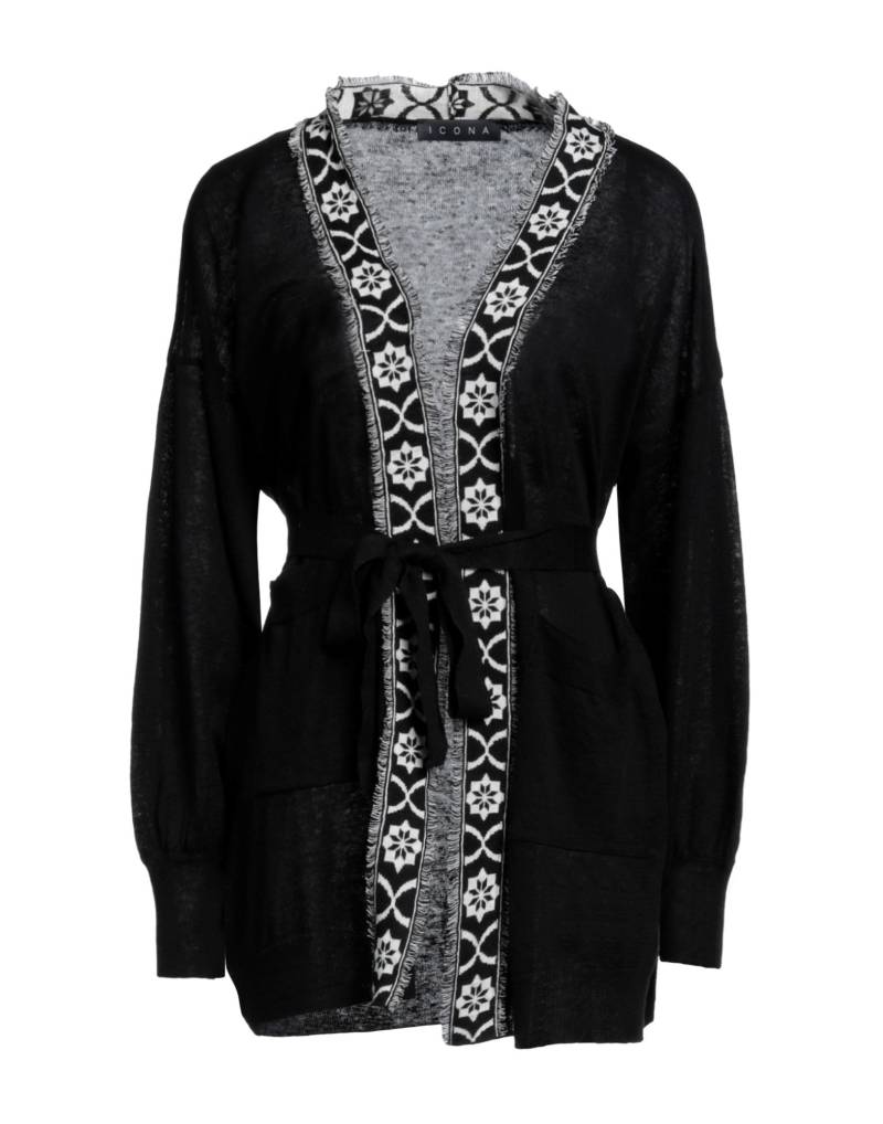 ICONA by KAOS Strickjacke Damen Schwarz von ICONA by KAOS