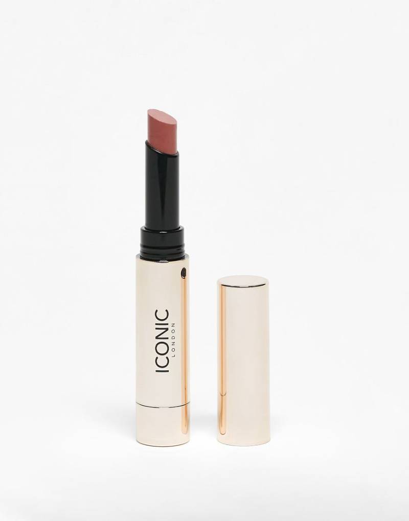 Iconic London - Melting Touch Lip Balm - Lippenbalsam in der Farbe Love Language-Rosa von ICONIC LONDON